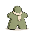 Illustration d'un meeple vert sauge portant une &eacute;charpe, repr&eacute;sentant les associations et les structures d'accueil.